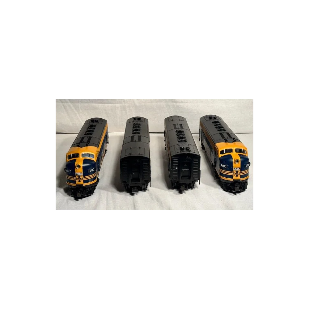 LIONEL 6-34635, 6-34638, 6-34639 SANTE FE CAT WHISKERS F3 ABBA DIESEL LOCOMOTIVES C-8 - Image 7